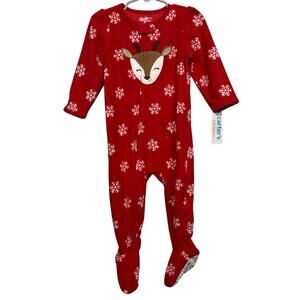 Carter’s 18 Months Reindeer Fleece Footie